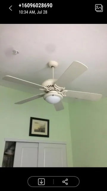 Slide of Stephen Rice - Casablanca Ceiling Fan Repair