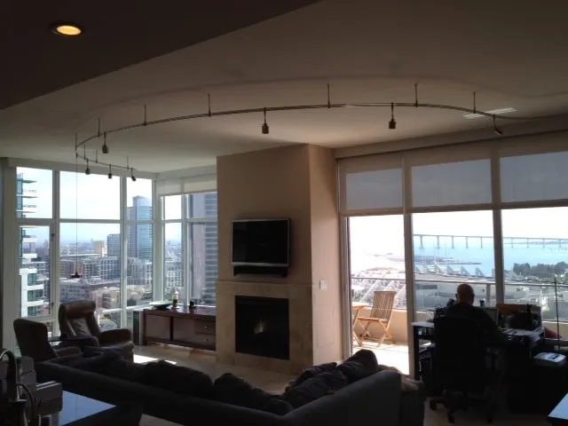 Slide of Steve Clark Lighting Installations