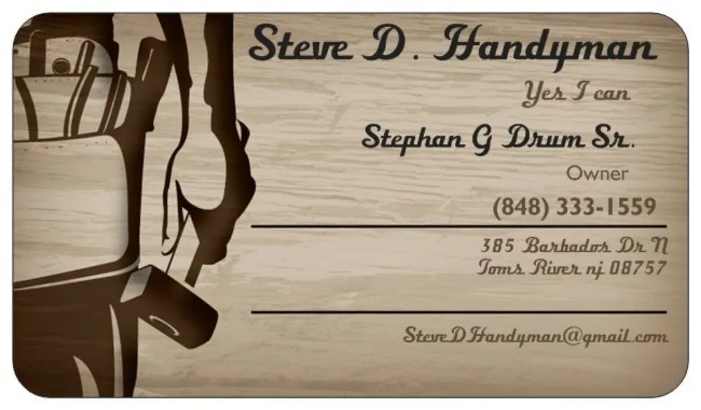 Slide of Steve D Handyman