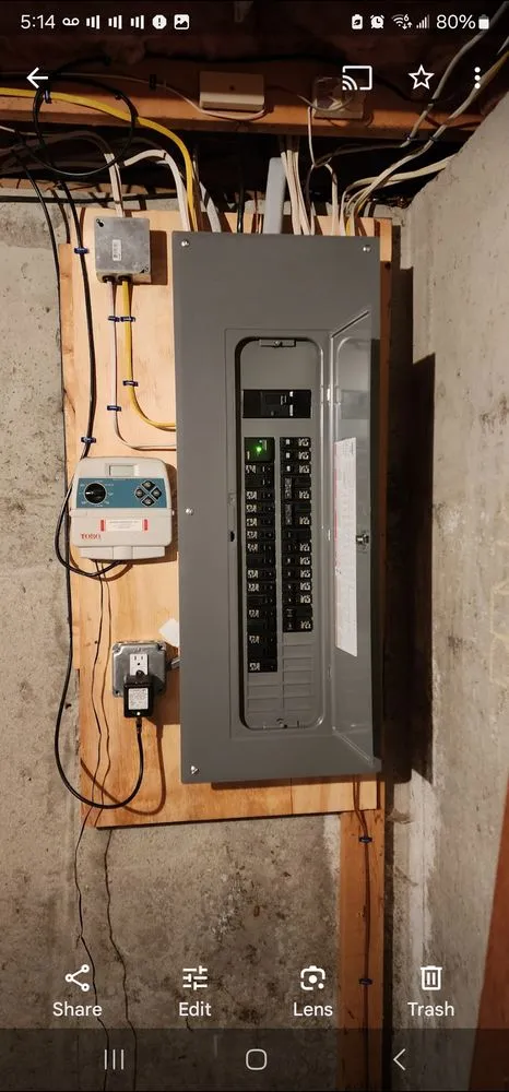 Slide of Steve Miller Licensed Electrician