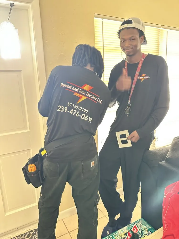 Expert lighting installation service in ,  - Stewart And Sons Electric