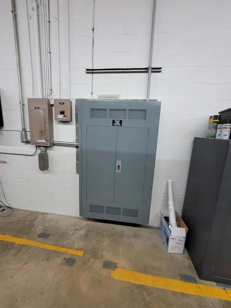 Licensed electrician providing panel upgrade in , 