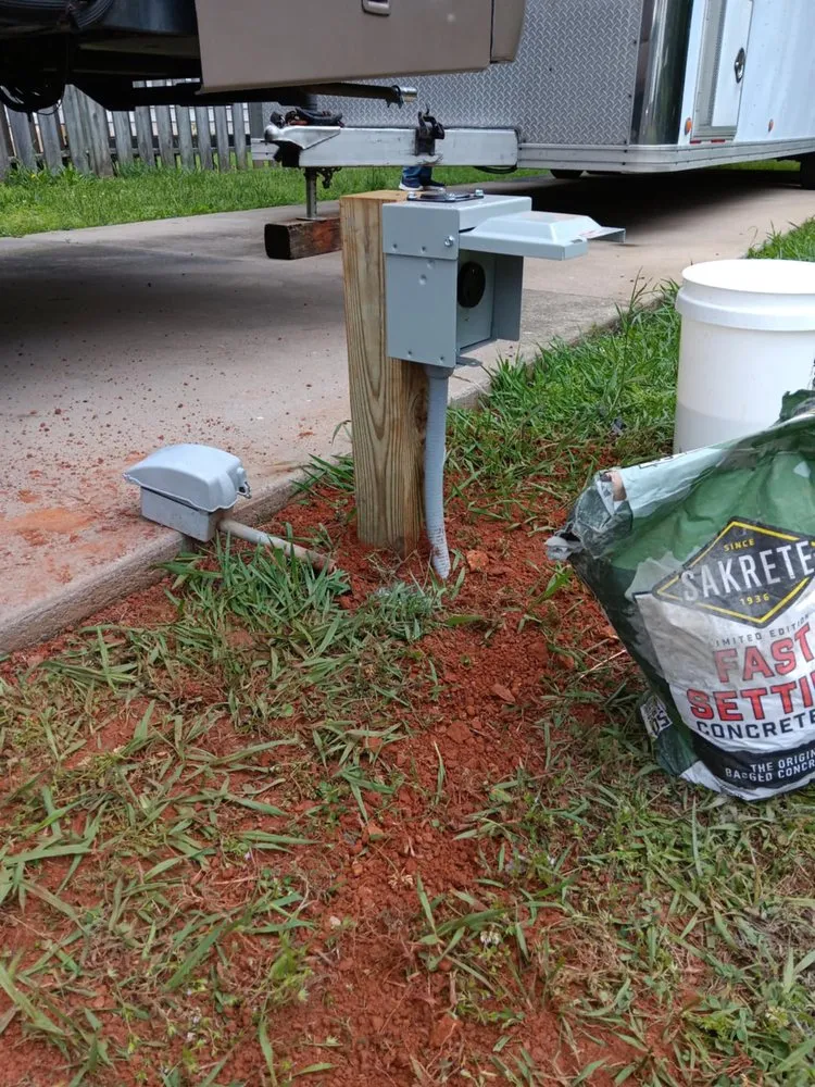 Slide of Stormy Night Lighting