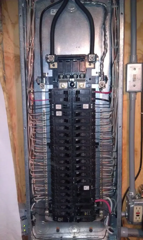 Licensed electrician providing lighting installation in Sanborn, NY - Straight Line Electric