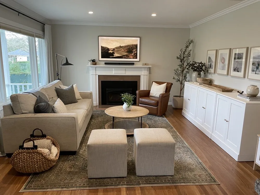 Slide of Straight Line TV Installations