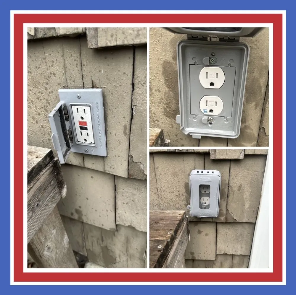 Certified electrician providing emergency electrical service in ,