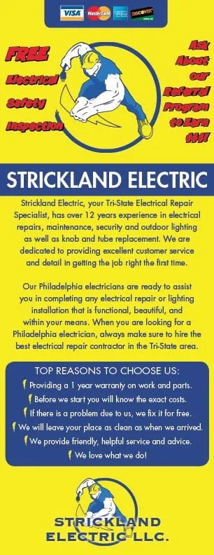 Slide of Strickland Electric