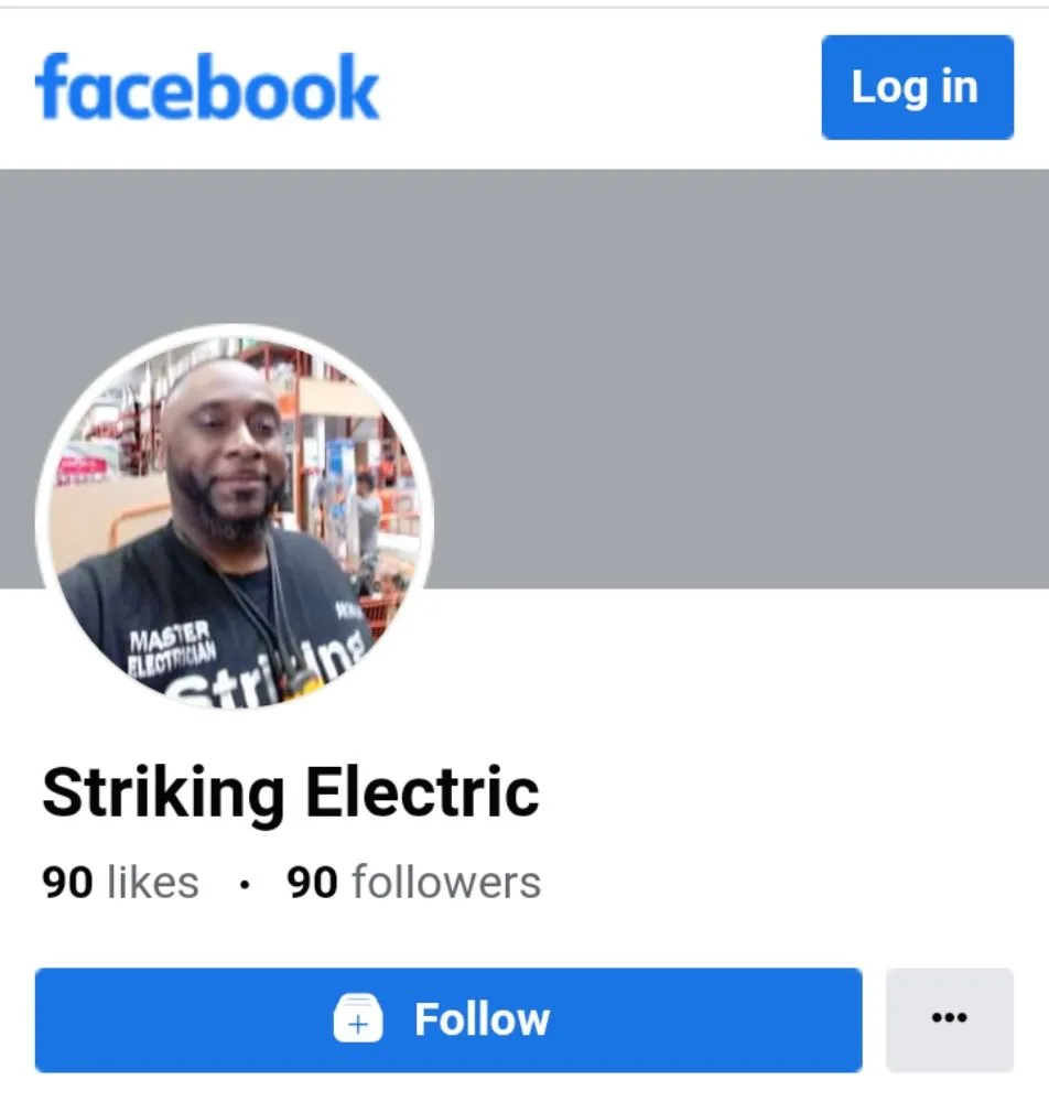 Slide of Striking Electric