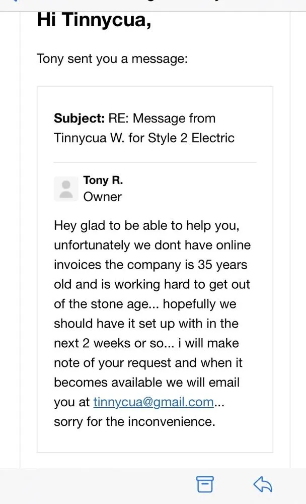 Slide of Style 2 Electric