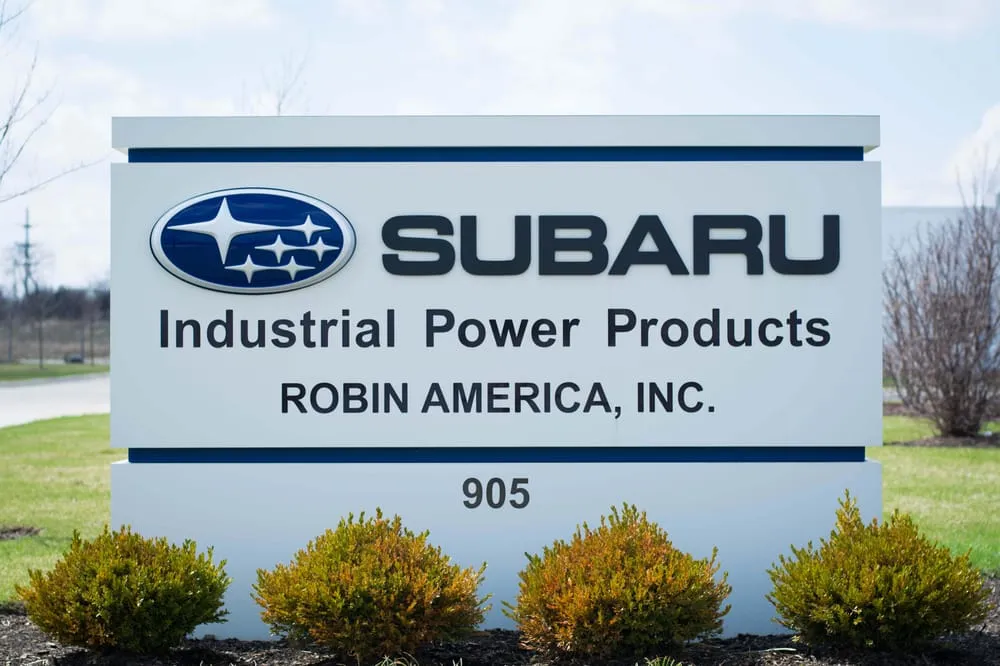 Slide of Subaru Industrial Power Products