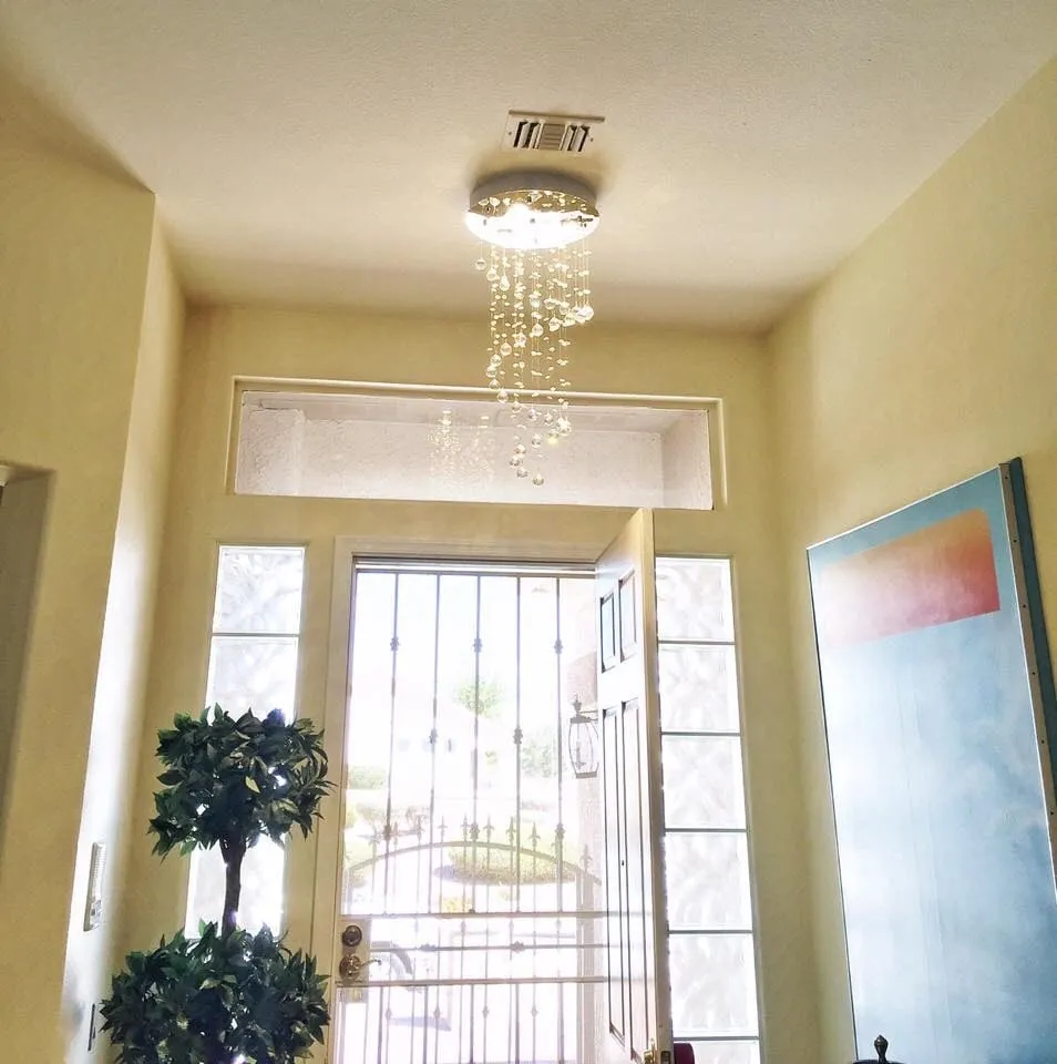 Affordable electrical service for homes in lighting installation,  by 