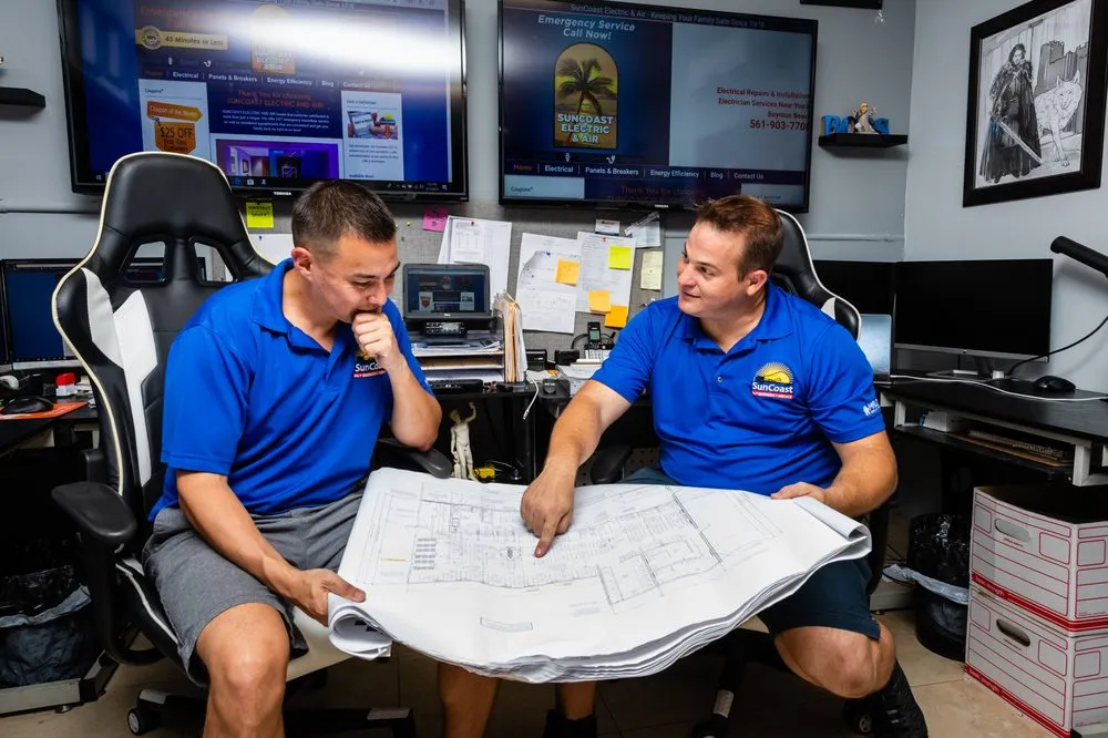 Slide of Suncoast Electric and Air