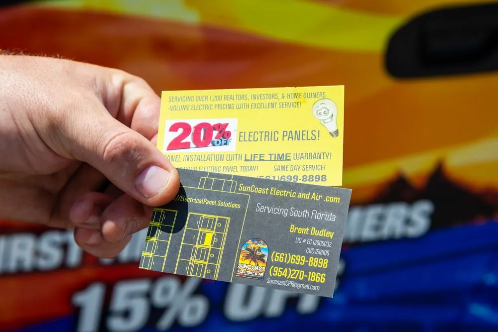 Slide of Suncoast Electric and Air