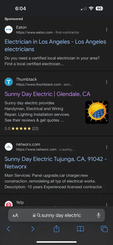 Slide of Sunny Day Electric