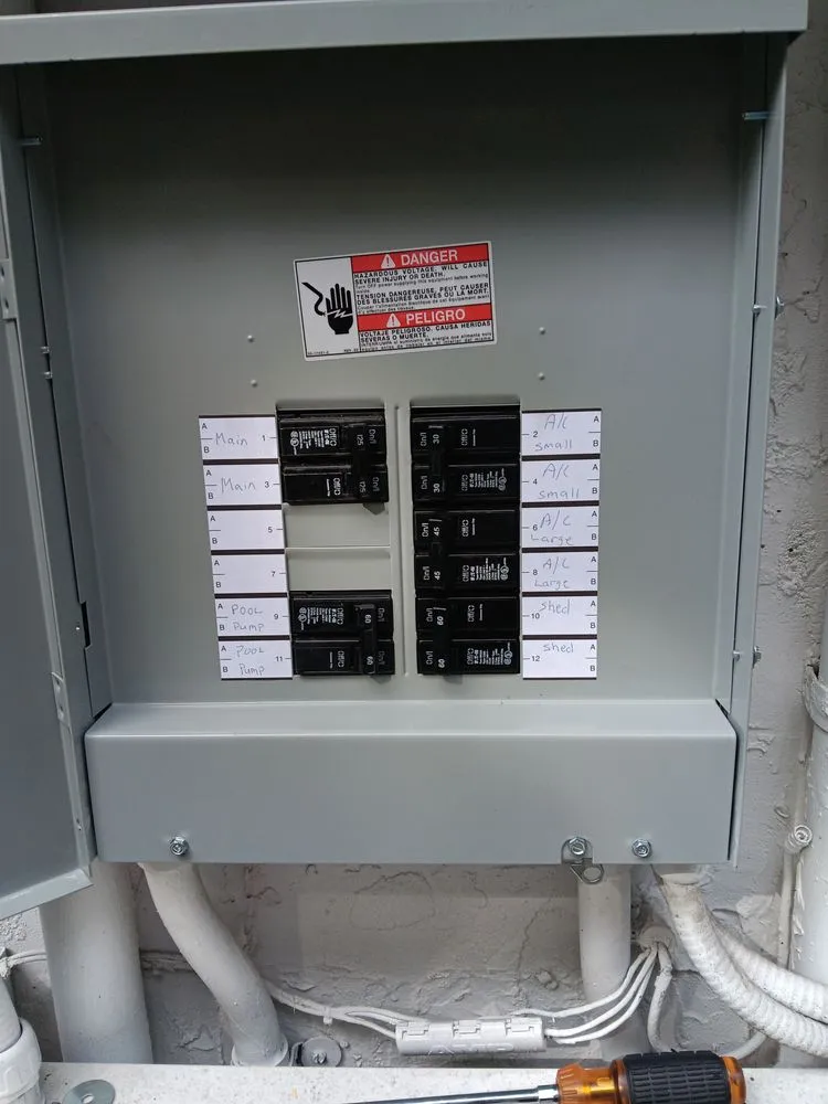 Slide of Superior Electric and Air