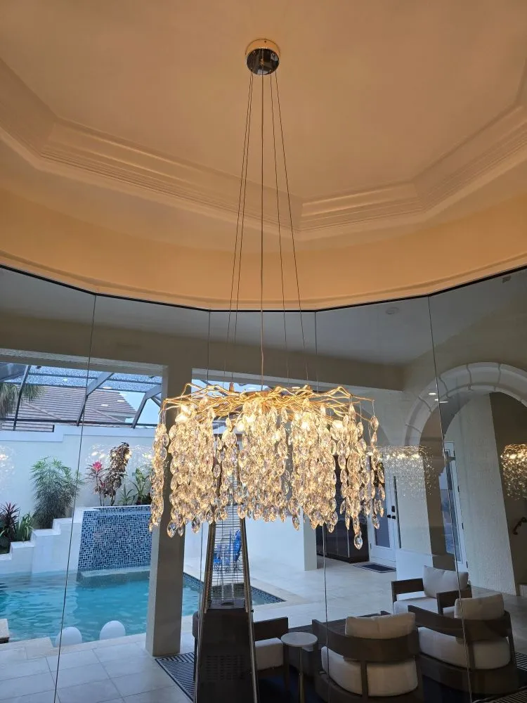 Affordable electrical service for homes in lighting installation,  by 