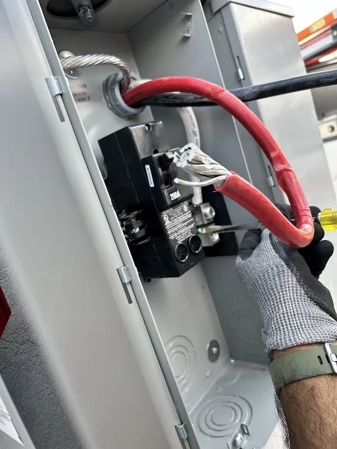 Emergency electrician providing panel upgrade in Mesquite, NM - Superior Electrical Services