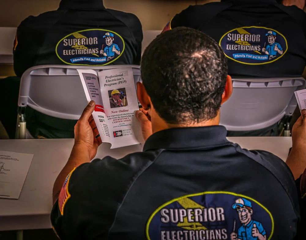 Professional electrician providing panel upgrade in , 