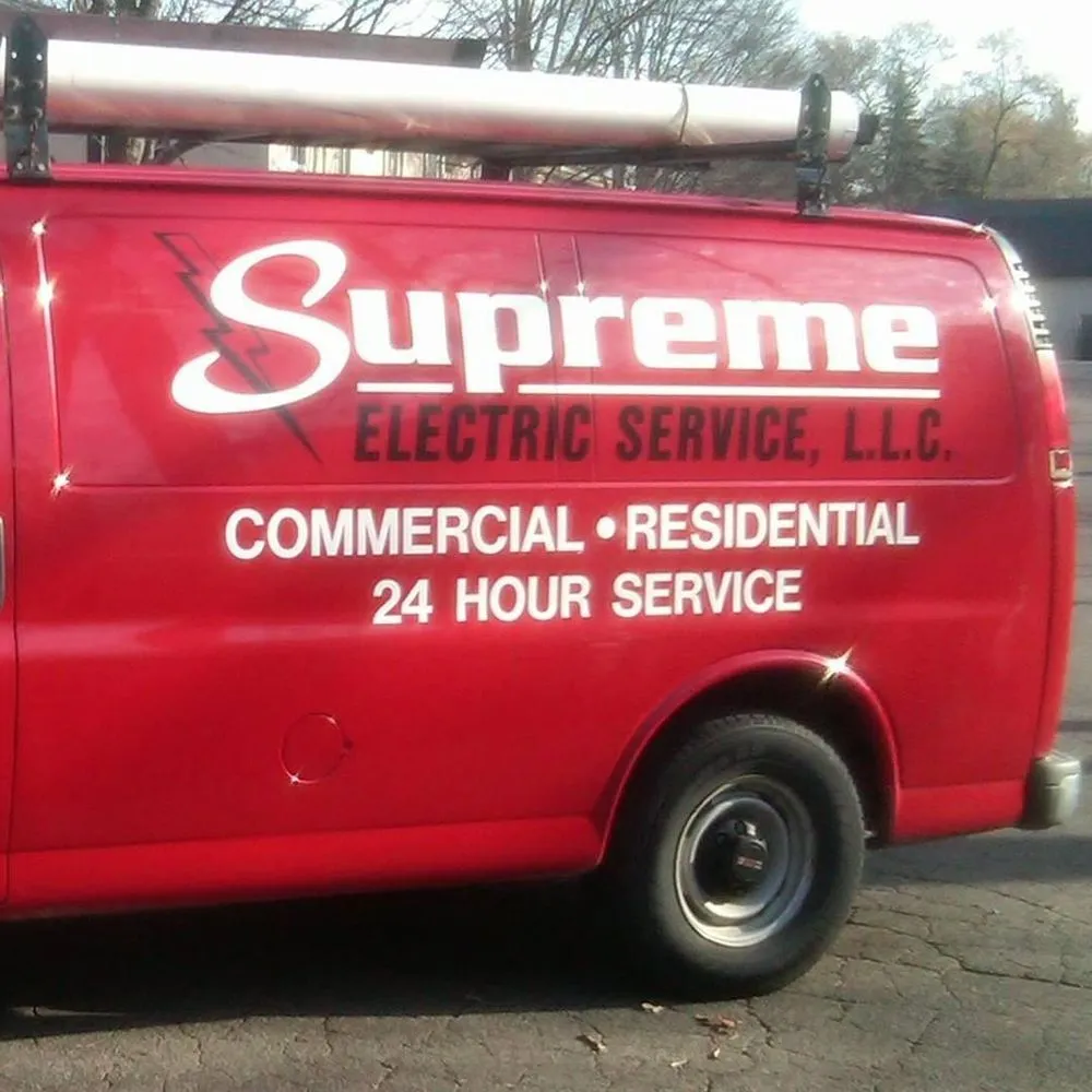 Slide of Supreme Electric Service
