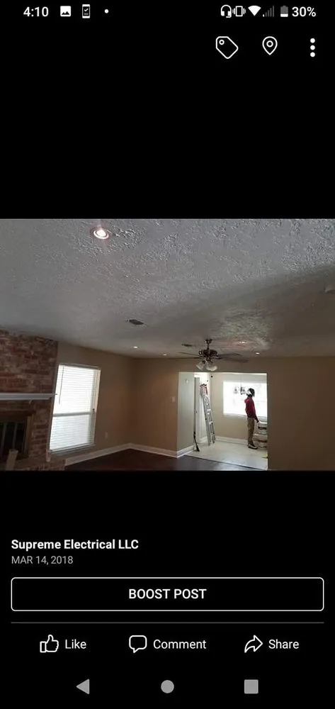 Affordable electrical service for homes in emergency electrical service, by