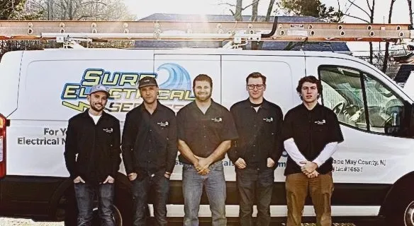Professional electrician providing wiring installation in Middle Township, NJ - Surf Electrical Services