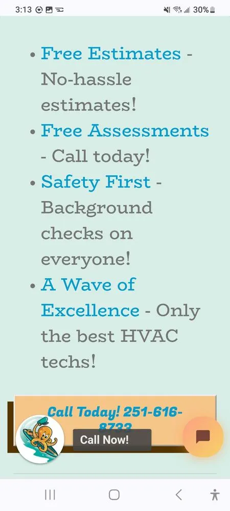 Slide of Surfside Services