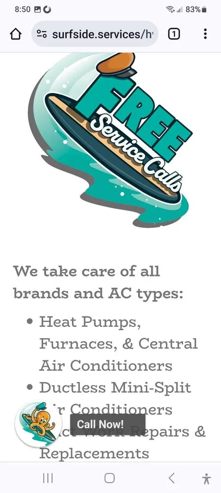 Slide of Surfside Services