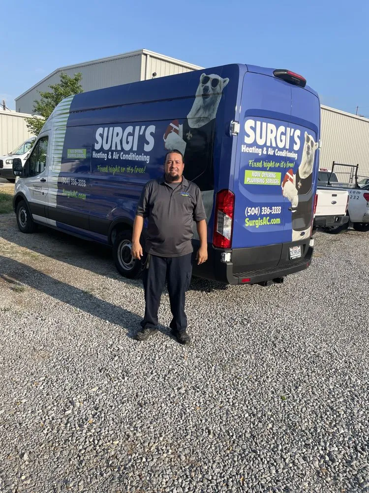 Slide of Surgi's Heating, Cooling & Plumbing