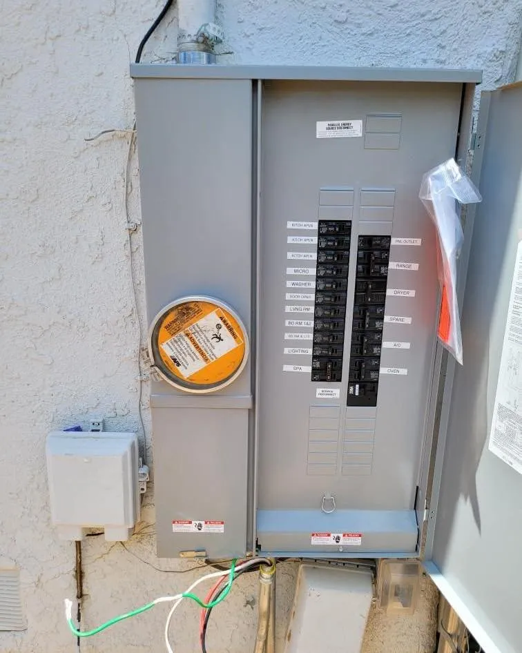 Slide of Synch Electrician