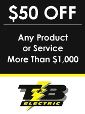 Slide of T & B Electric
