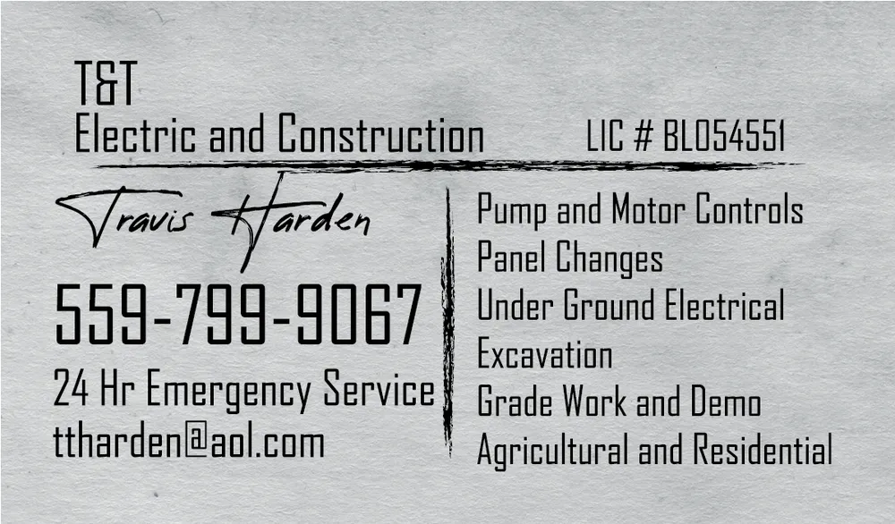 Slide of T & T Electric and Construction