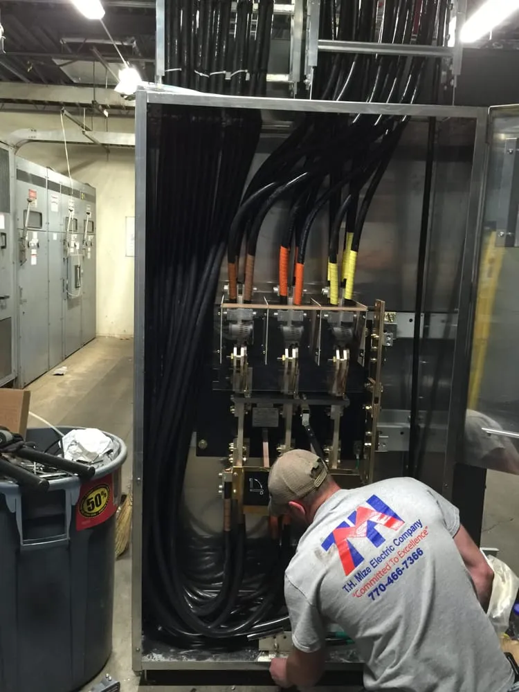 Reliable lighting installation in ,  by T H Mize Electric