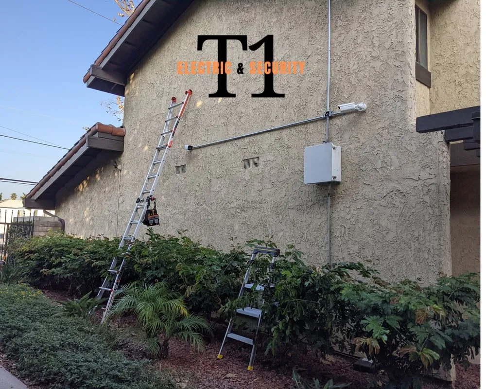 Slide of T1 Electric & Security