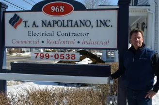 Slide of TA Napolitano, Inc. Electrical Contractor