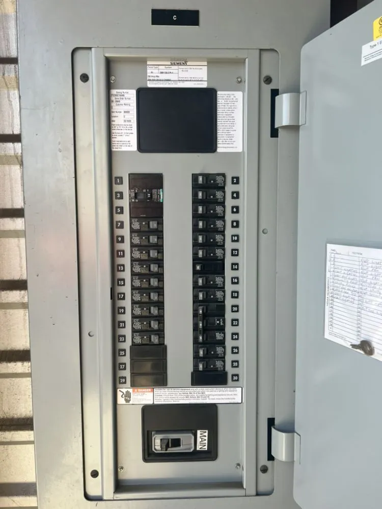 Slide of Tab Miller Electric