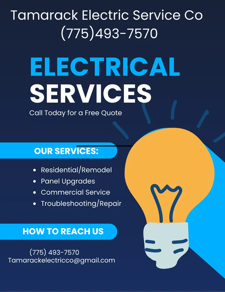 Slide of Tamarack Electric Service