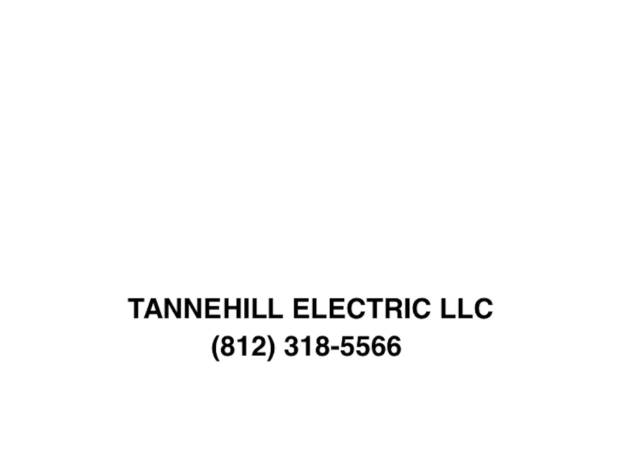 Slide of Tannehill Electric