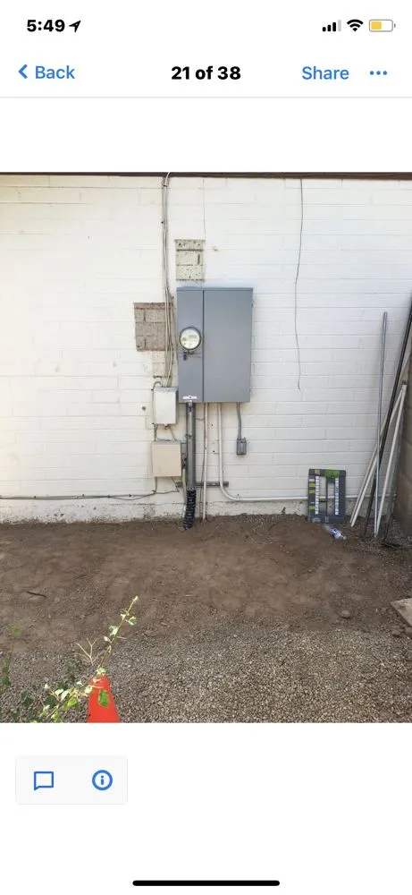 Slide of TAP and Sons Electric