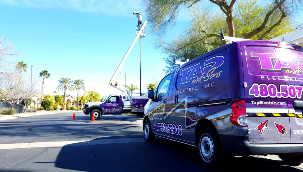 Slide of TAP and Sons Electric