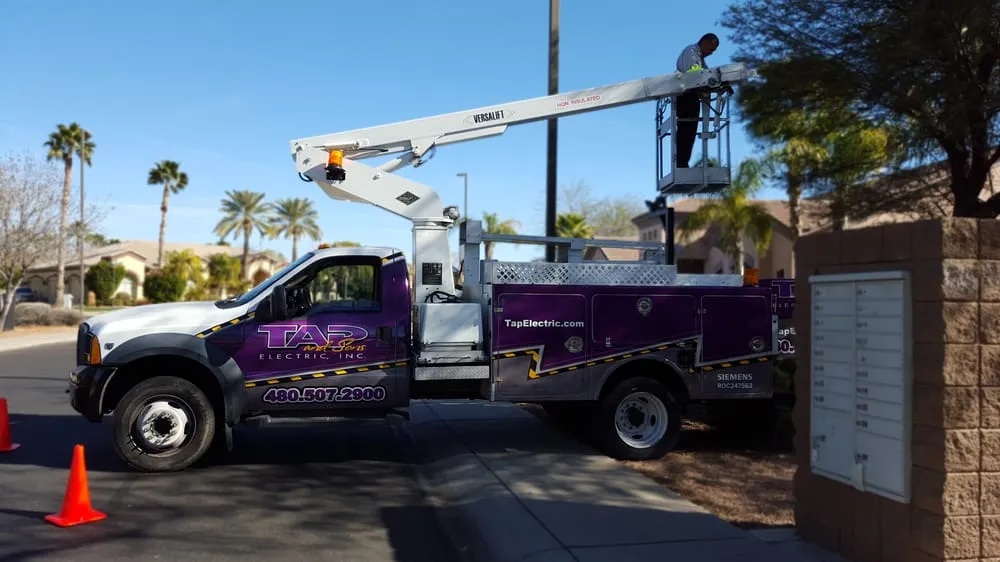 Slide of TAP and Sons Electric