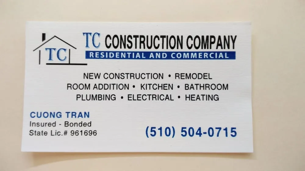 Slide of TC Construction Company