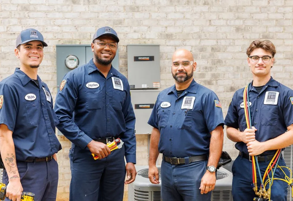 Slide of TE Certified Electrical, Plumbing, Heating & Cooling