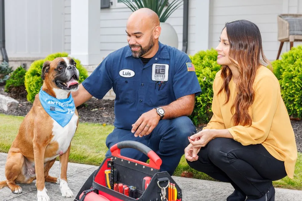 Slide of TE Certified Electrical, Plumbing, Heating & Cooling