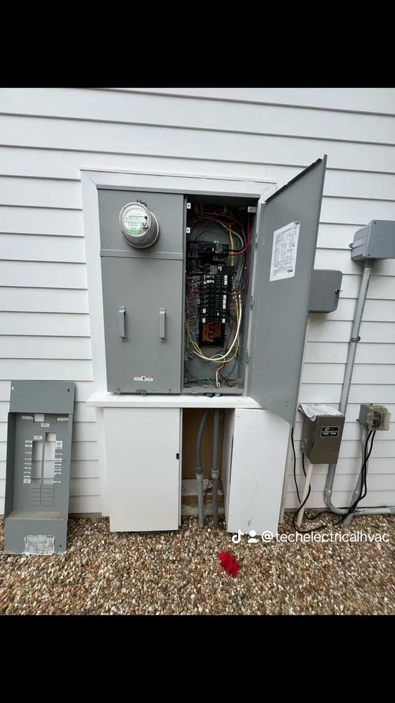Slide of Tech Electrical And HVAC