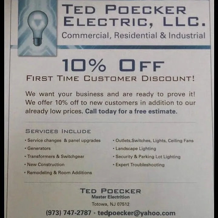 Slide of Ted Poecker Electric