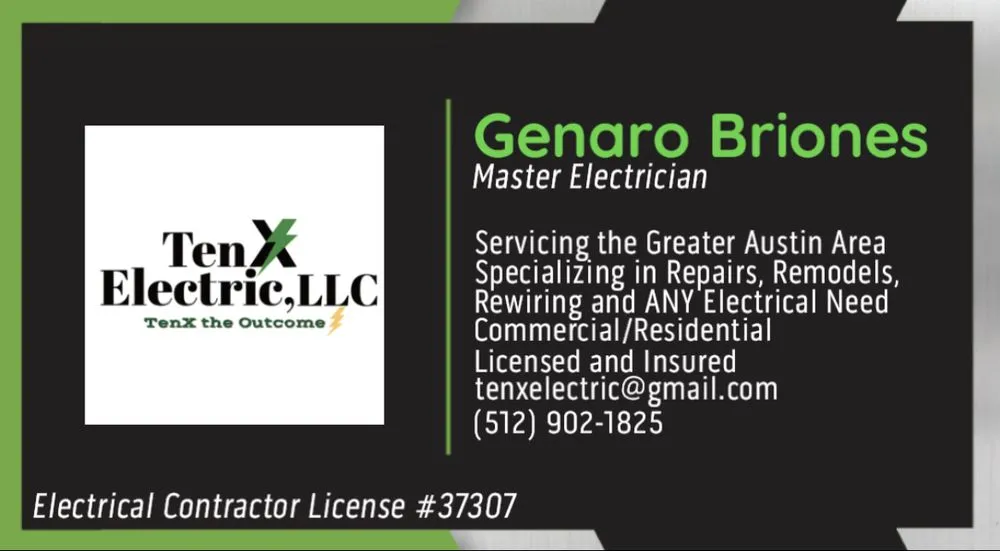 Slide of TenX Electric