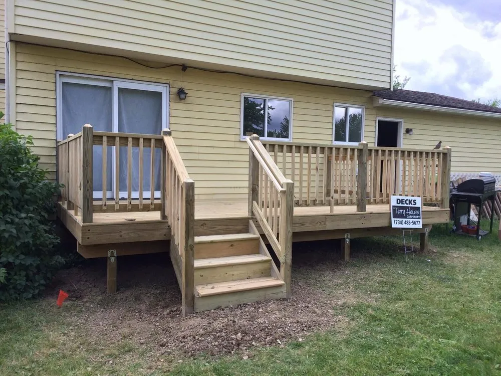 Slide of Terry Heiss Carpentry