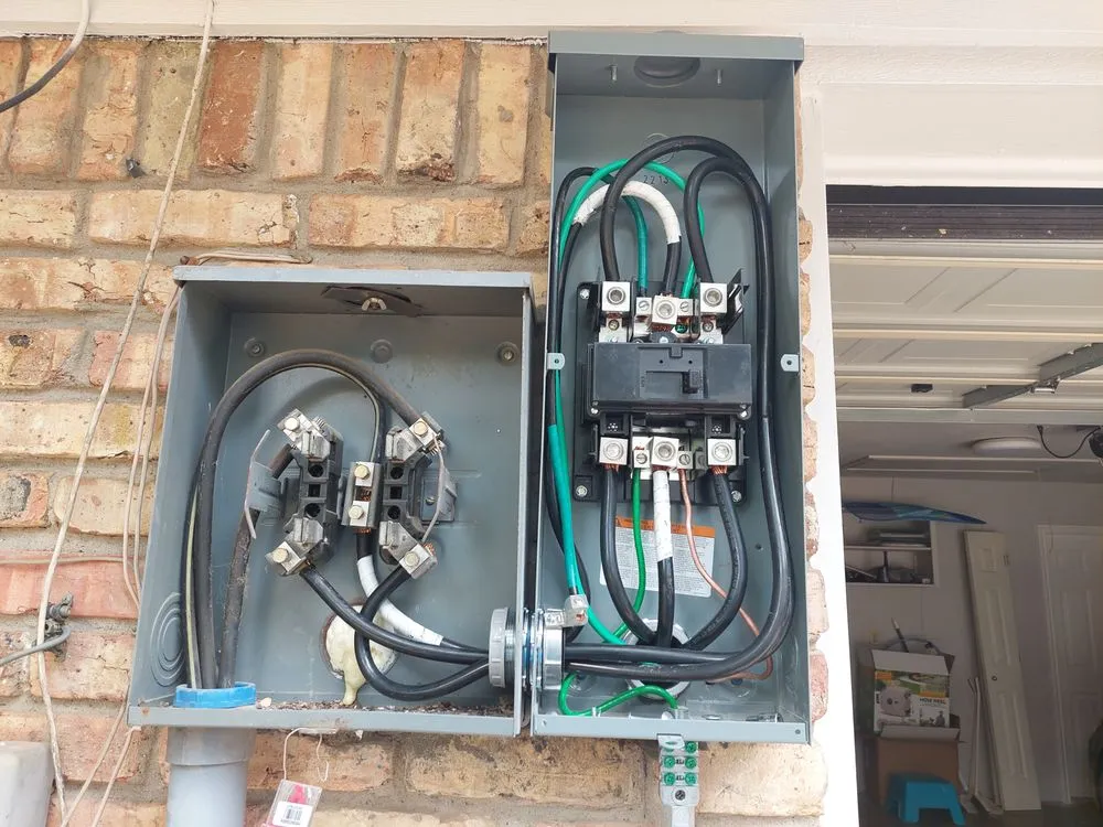 Professional electrician providing lighting installation in ,