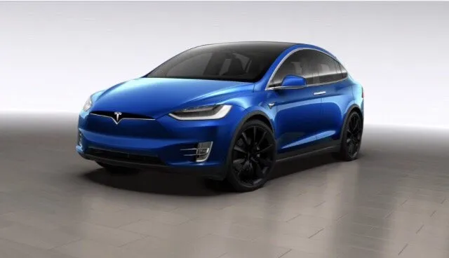 Slide of Tesla Electric