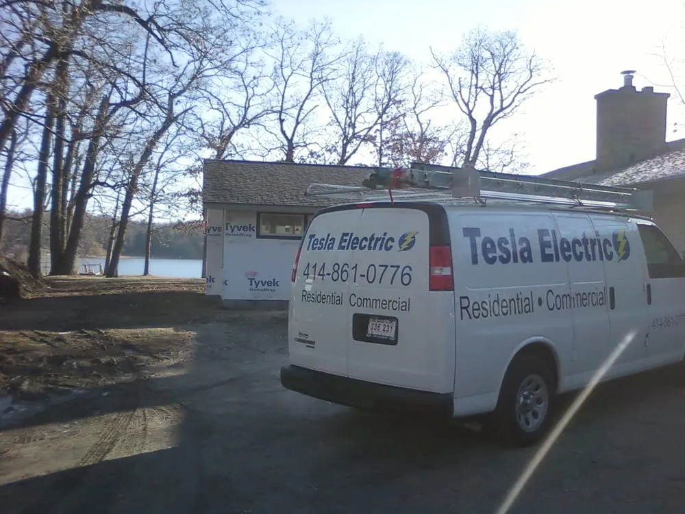 Slide of Tesla Electric